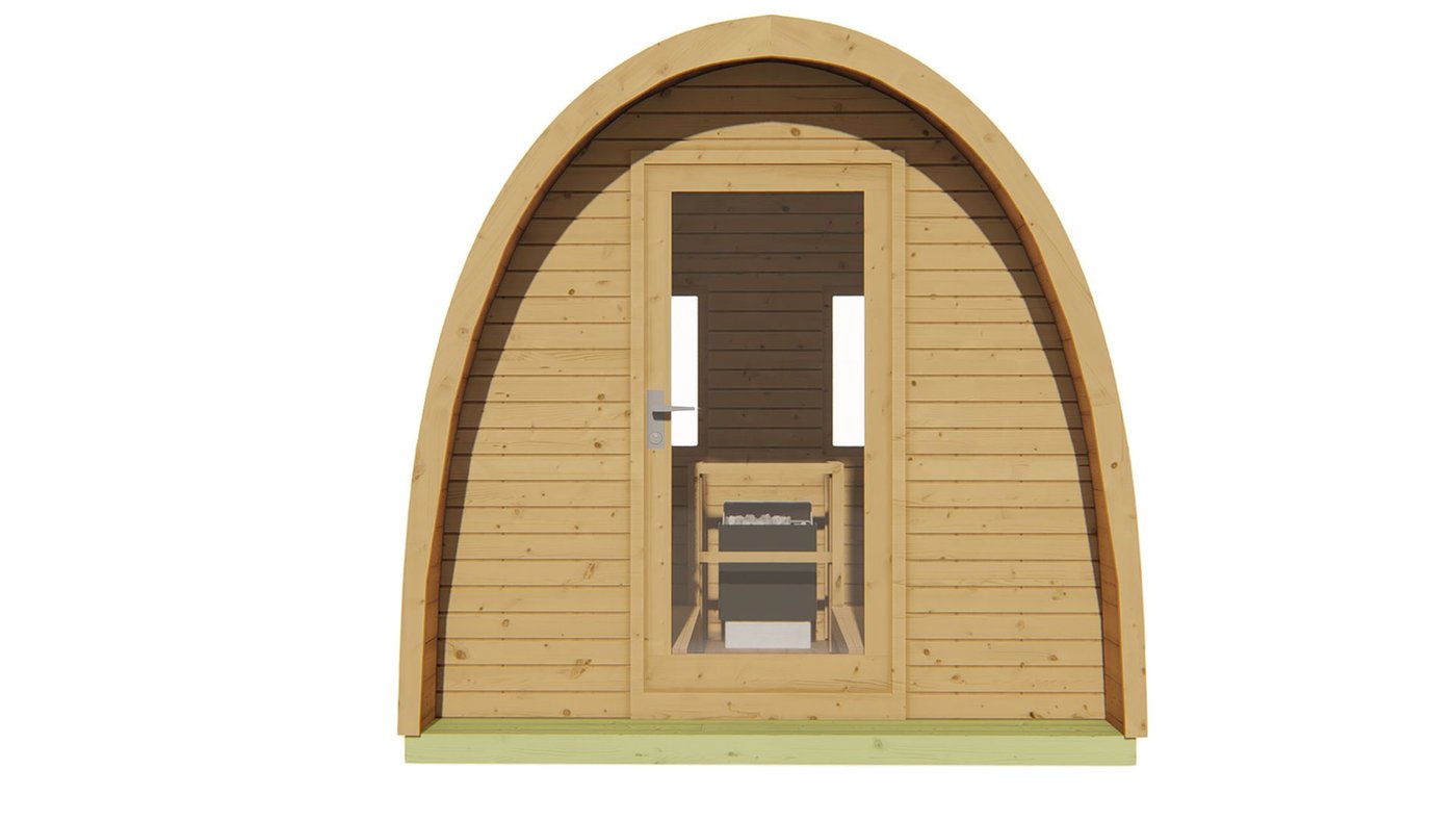 Tolva sauna pod (Thermowood) - 2.25 x 2.6m