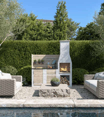 The Hale Outdoor Kitchen – Left Hand Kit