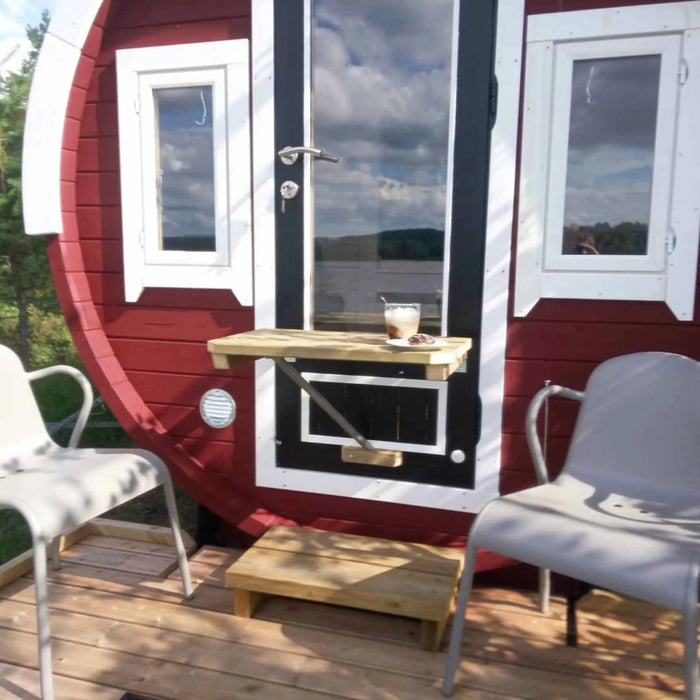 Small 2 Person Glamping Barrel