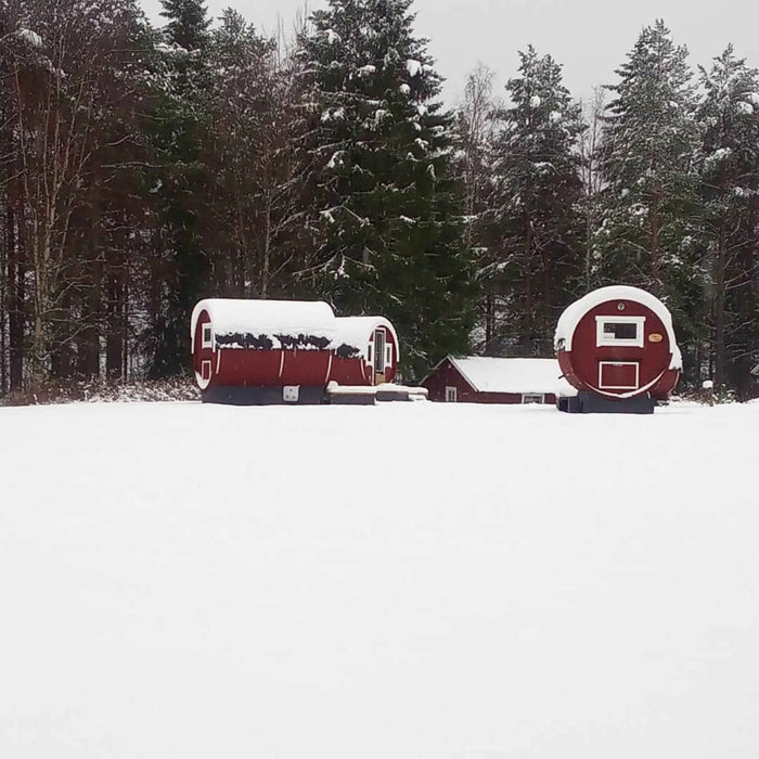 Small 2 Person Glamping Barrel