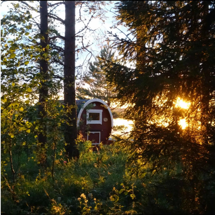 Small 2 Person Glamping Barrel