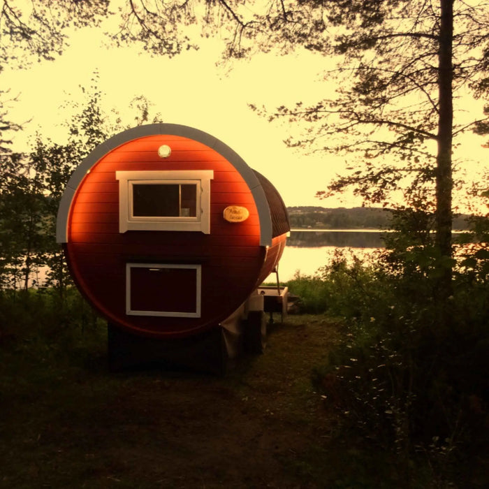 Small 2 Person Glamping Barrel