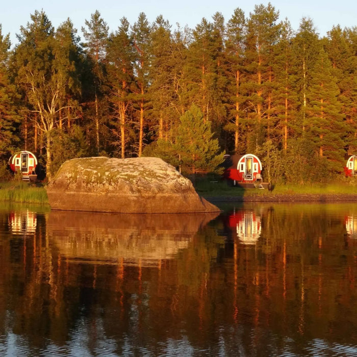 Small 2 Person Glamping Barrel