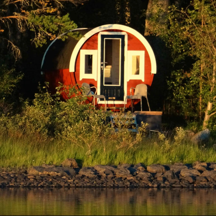 Small 2 Person Glamping Barrel