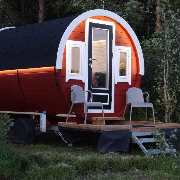 Small 2 Person Glamping Barrel