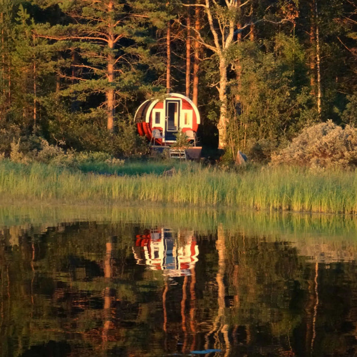 Small 2 Person Glamping Barrel