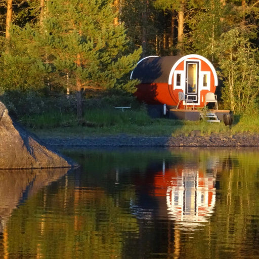 Small 2 Person Glamping Barrel