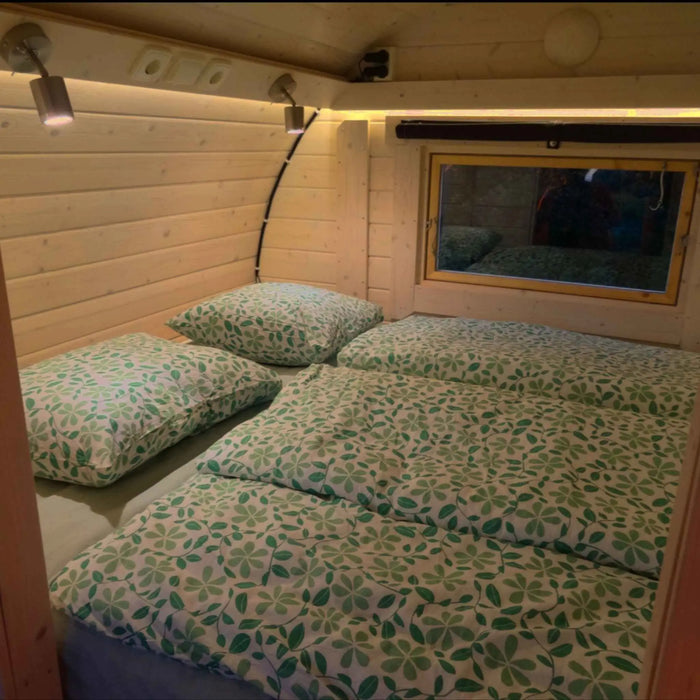 Small 2 Person Glamping Barrel