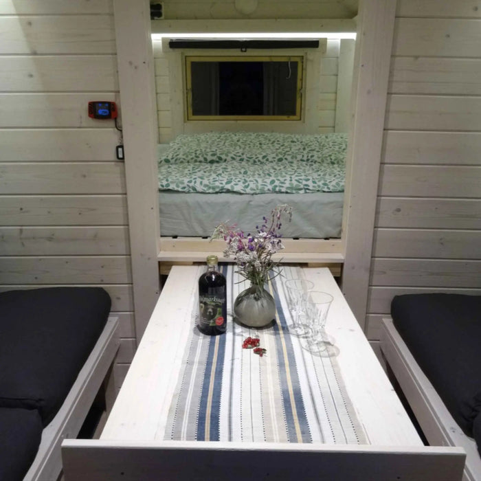 Small 2 Person Glamping Barrel