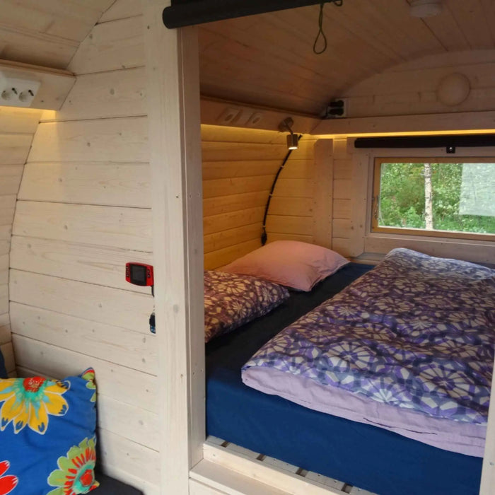 Small 2 Person Glamping Barrel