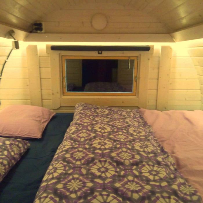 Small 2 Person Glamping Barrel