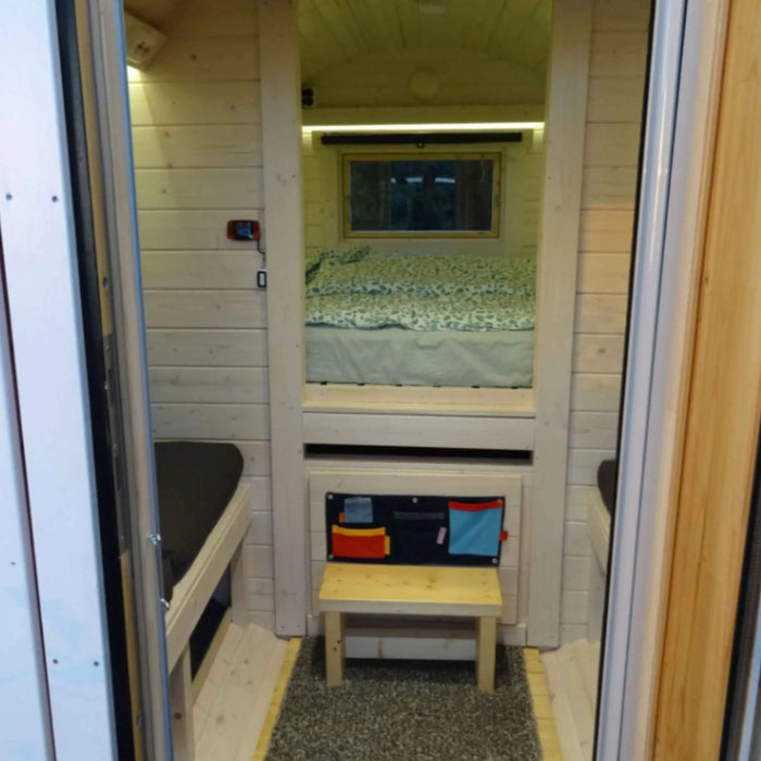 Small 2 Person Glamping Barrel