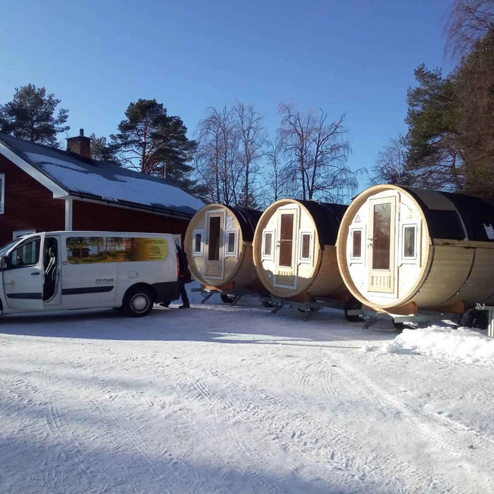 Small 2 Person Glamping Barrel