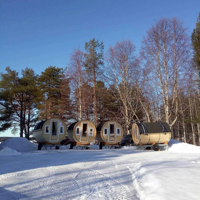 Small 2 Person Glamping Barrel