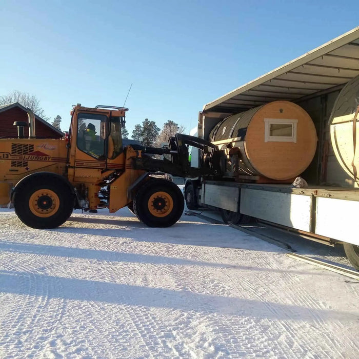Small 2 Person Glamping Barrel