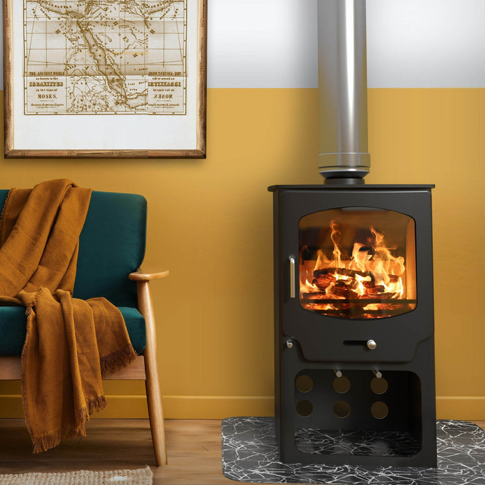 Saltfire ST-X8 Tall Eco Design Ready Wood Burning & Multi-Fuel Stove