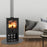 Saltfire ST-X5 Tall Eco Design Ready Wood Burning & Multi-Fuel Stove