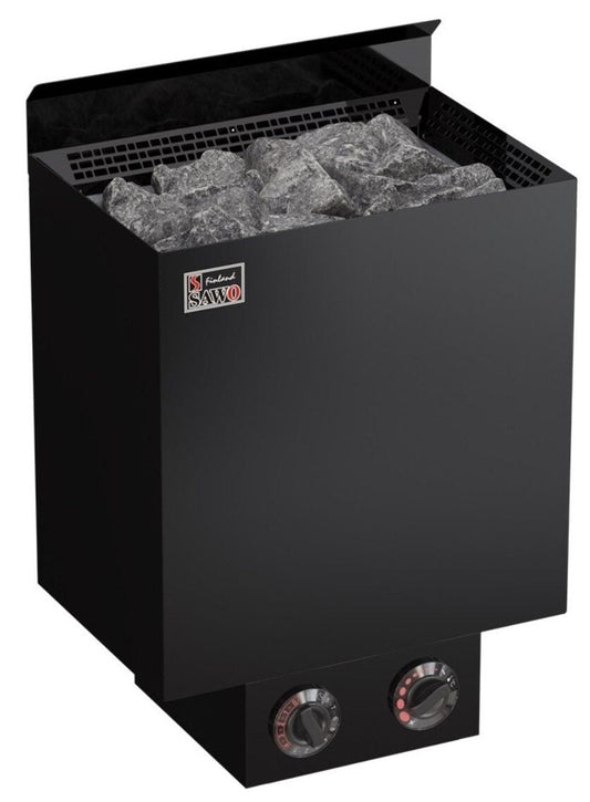 SAWO NORDEX BLACK NB, NRN-80NB-BL-Z-C 8,0kW, WITH BUILT-IN CONTROL