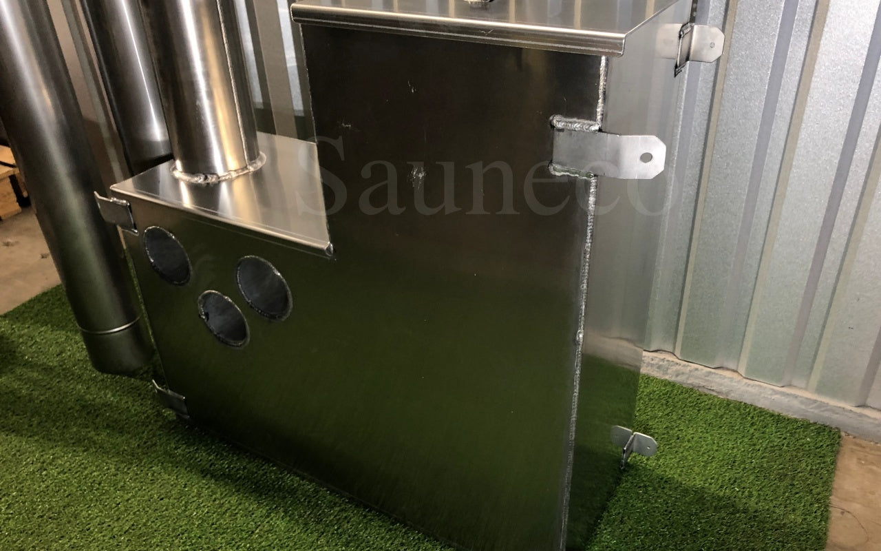 Internal Wood-fired Hot Tub Stove (45kW) – Marine Aluminium