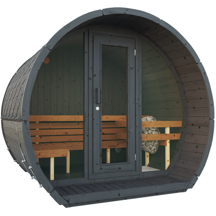 SaunaSupply SUSI 200 Thermowood Outdoor Sauna - 3 Person