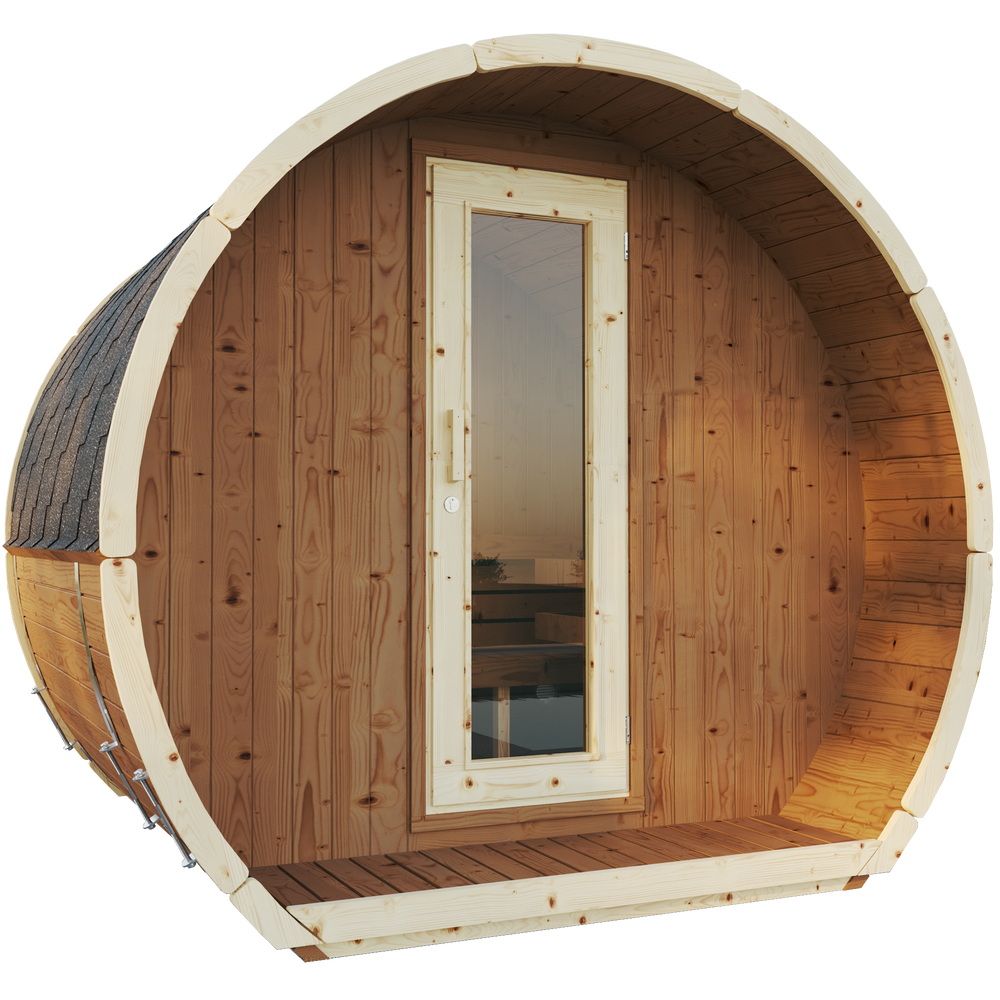 SaunaSupply SUSI 200 Thermowood Outdoor Sauna - 3 Person
