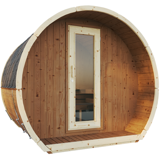 SaunaSupply SUSI 200 Thermowood Outdoor Sauna - 3 Person