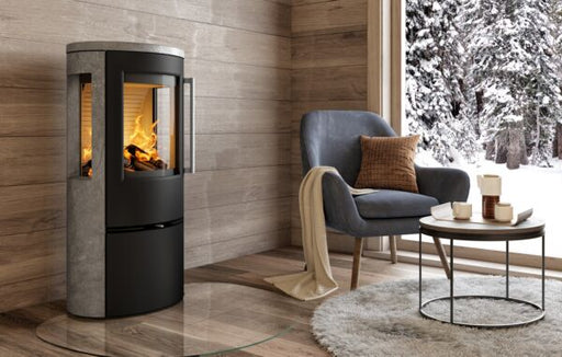 TermaTech TT23RGS Wood Burning Stove with Soapstone Sides – 5.6kW