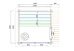 Tampere Sauna House (XS) 2.68m x 2.28m