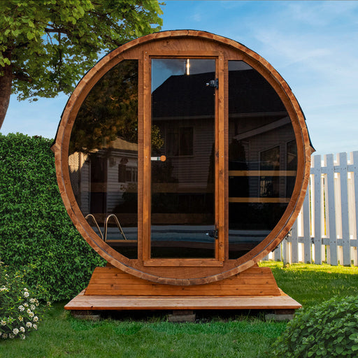 SAUNAONES® Barrel Sauna Serenity Nature Air 3