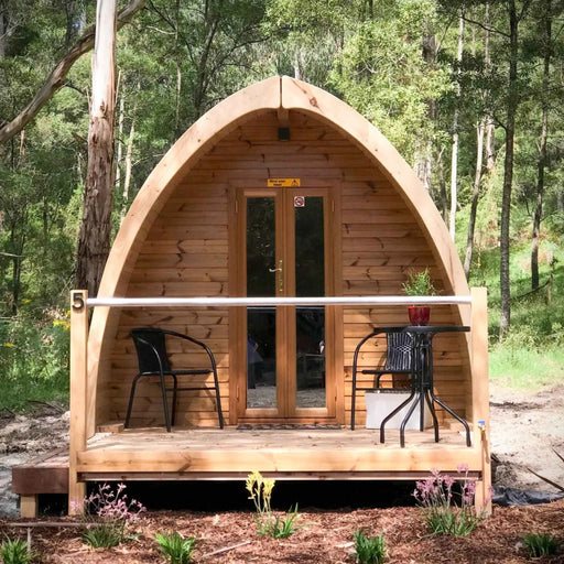 The "Arc En Ciel" Pod - Large 4 Person Glamping Pod