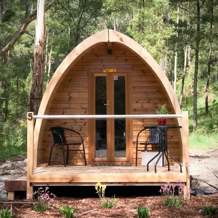 The "Arc En Ciel" Pod - Large 4 Person Glamping Pod