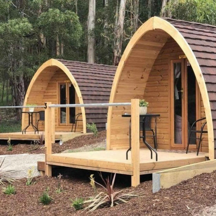 The "Arc En Ciel" Pod - Large 4 Person Glamping Pod