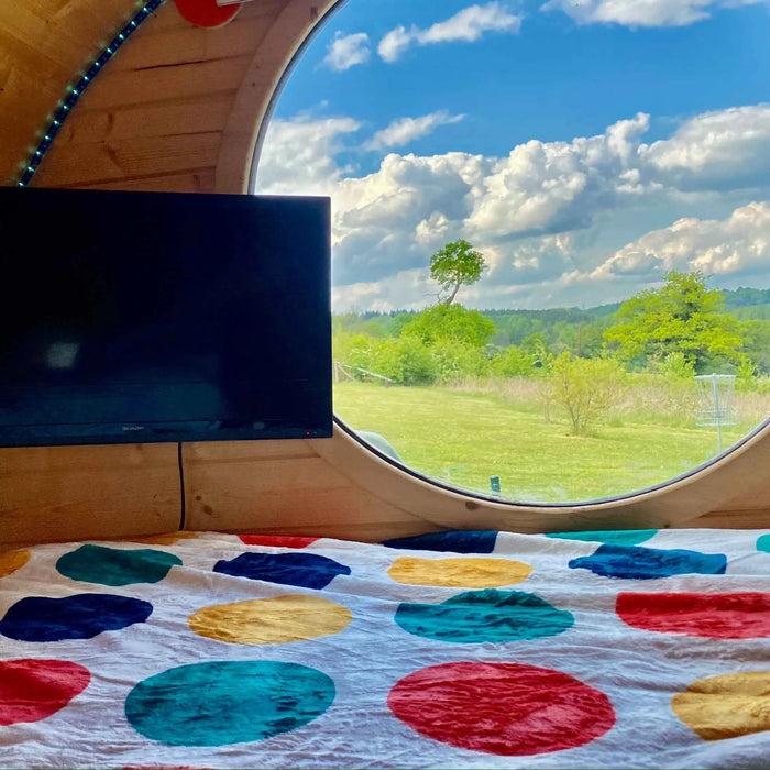 The "Grotto" Pod - Luxury 2 Person Glamping Pod