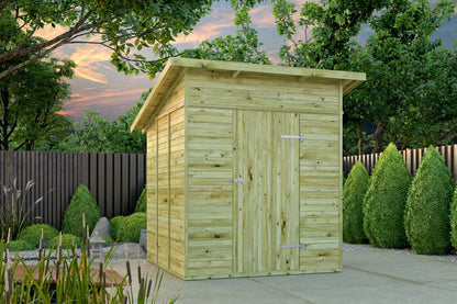 Olaf Pent Shed 2.04m x 1.97m – Pressure Treated
