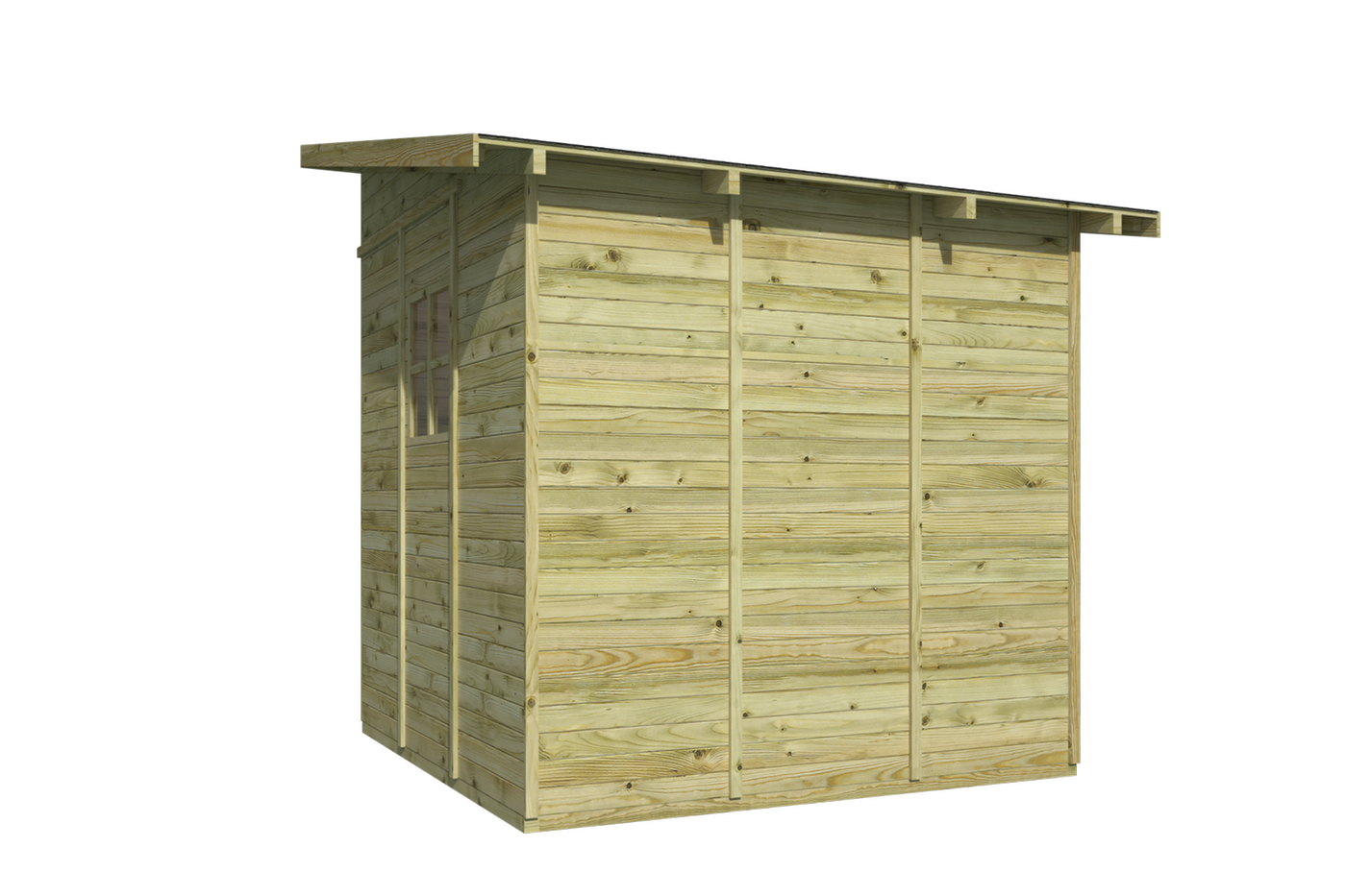 Olaf Pent Shed rear elevation