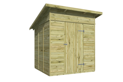 Olaf Pent Shed front elevation