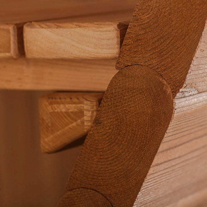 Thermo Wood Barrel Sauna - Regular (4-6 Person)