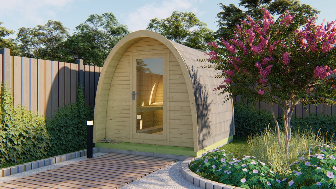 Tolva sauna pod (Spruce) - 2.25 x 2.6m