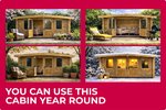 Gunda Log Cabin 4m x 4m