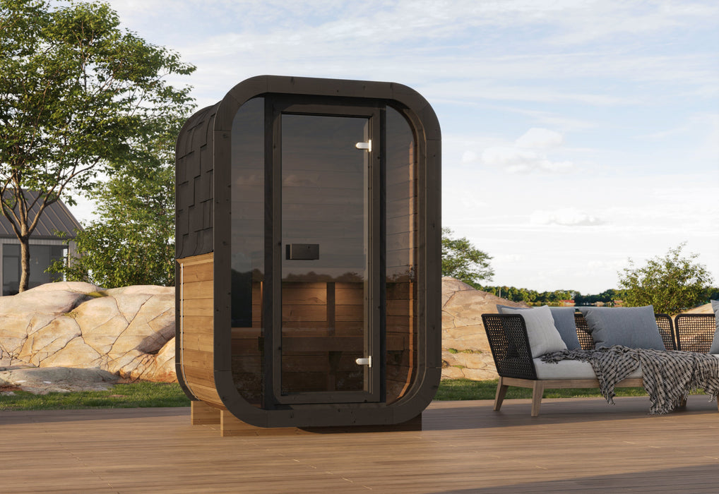 SaunaSupply ULLA Thermowood Outdoor Sauna - 2 Person