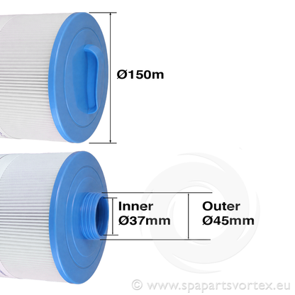 Vian R-6080 filter threaded base detail