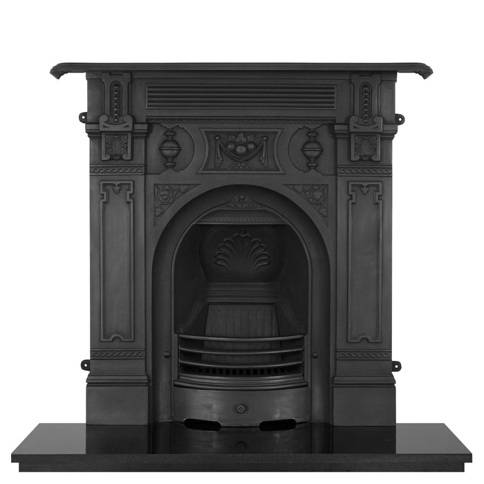Victorian Large Cast Iron Combination Fireplace | Carron