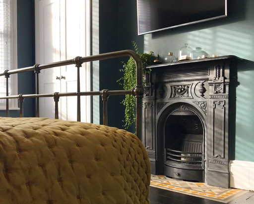 Victorian Large Cast Iron Combination Fireplace | Carron