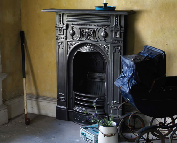 Victorian Small Cast Iron Combination Fireplace | Carron