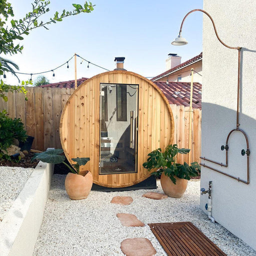 2-4 Person Barrel Sauna