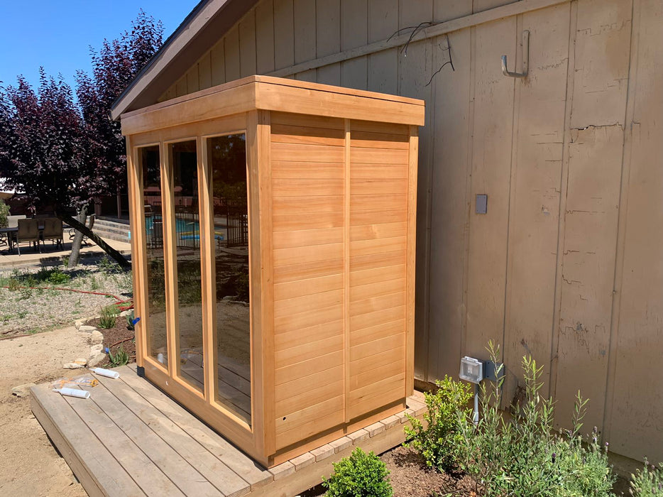 SAUNAONES® Square Sauna Minimalist Refresh 2