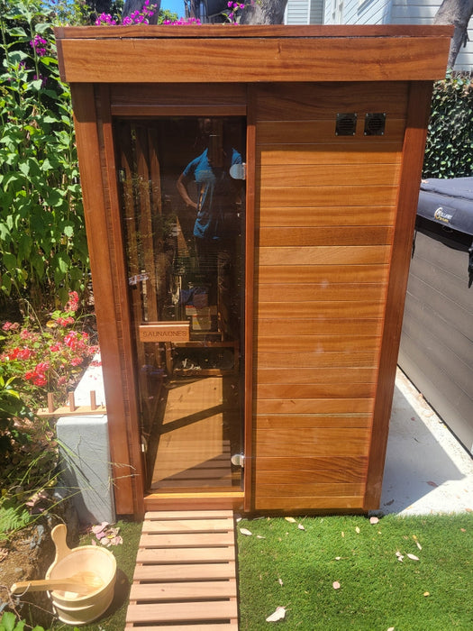 SAUNAONES® Square Sauna Minimalist Refresh 2
