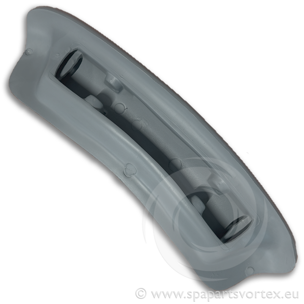 Wellis pillow Mal V2 light grey detail