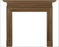 Wessex Wooden Fireplace Surround | Carron