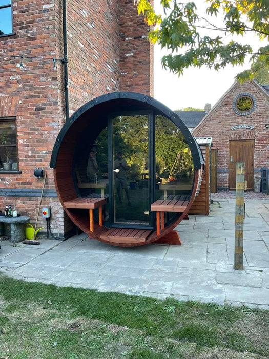 SAUNAONES® Barrel Sauna Serenity Nature Air 7